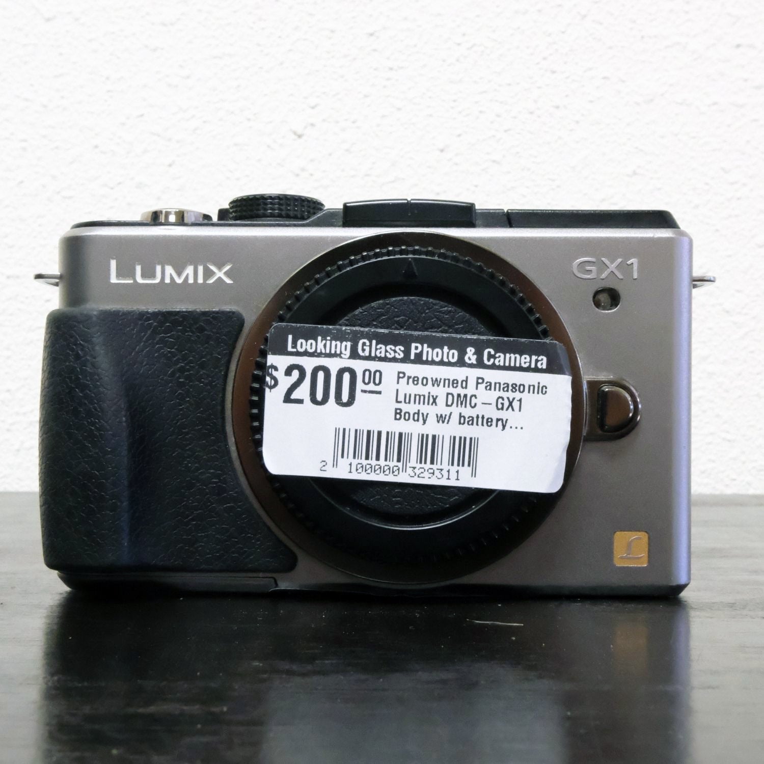 Used Panasonic Lumix DMC-GX1 Body Only – Looking Glass 