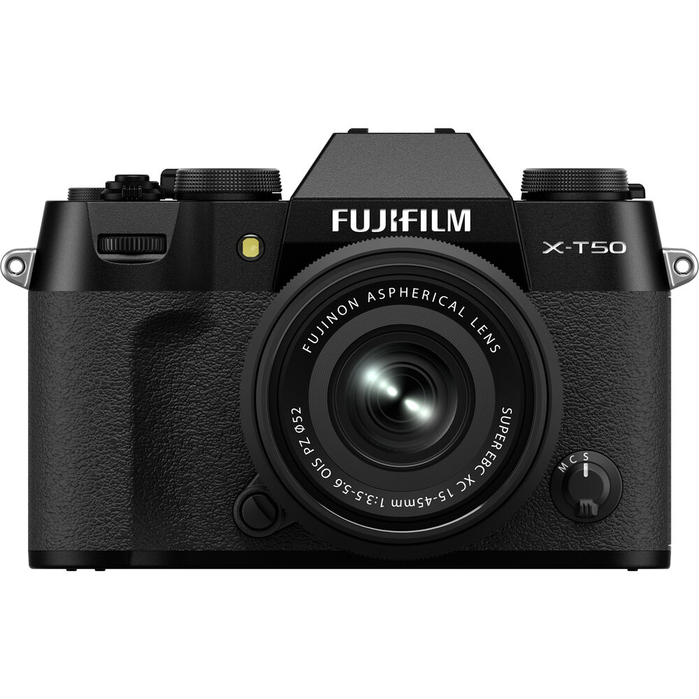 富士フィルム FUJIFILM 50mm F3.5 1:3.5/50 黒 Fujifilm X-T50 with XC15-45mmF3.5-5.6 OIS PZ Lens Kit, Black